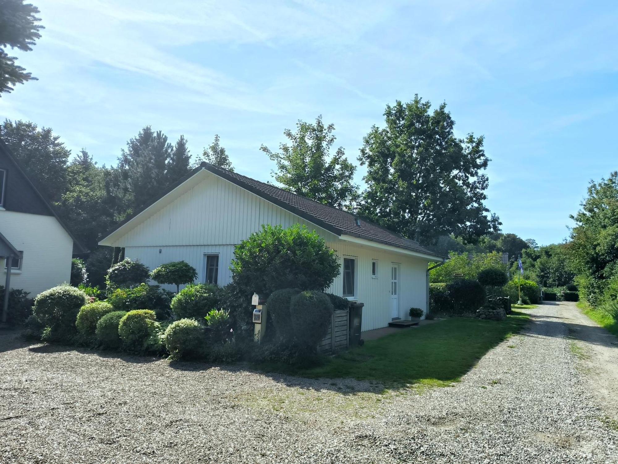 Ferienhaus Inger - Stilvolles Und Modernes Ferienhaus Mit Terrasse Und Gartennutzung Tarp Exteriér fotografie