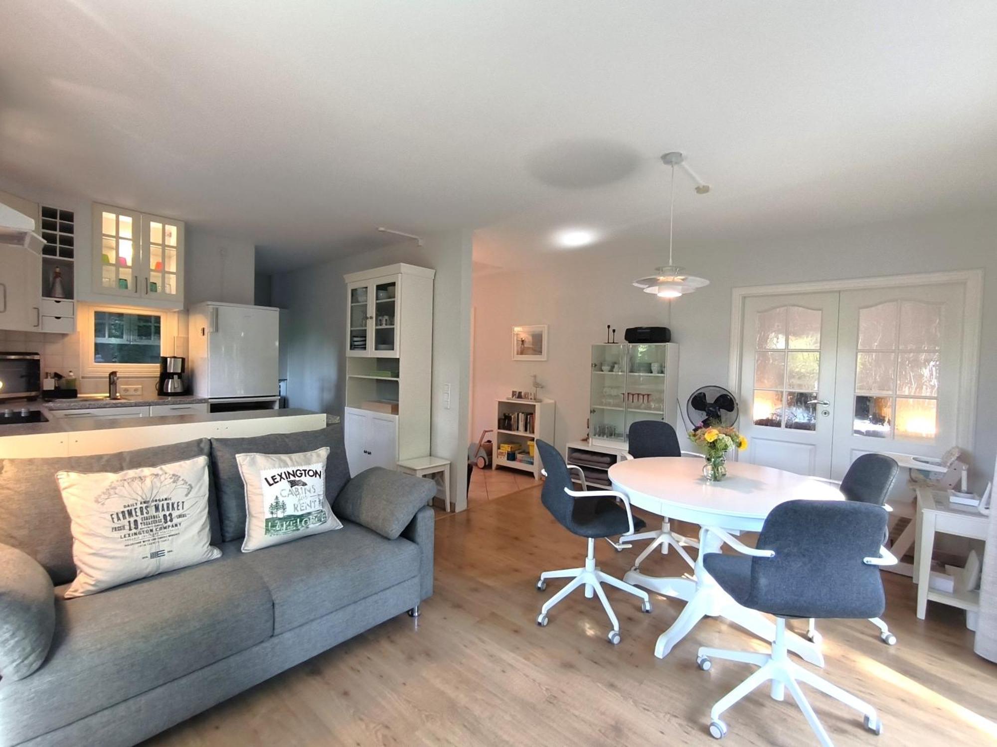Ferienhaus Inger - Stilvolles Und Modernes Ferienhaus Mit Terrasse Und Gartennutzung Tarp Exteriér fotografie