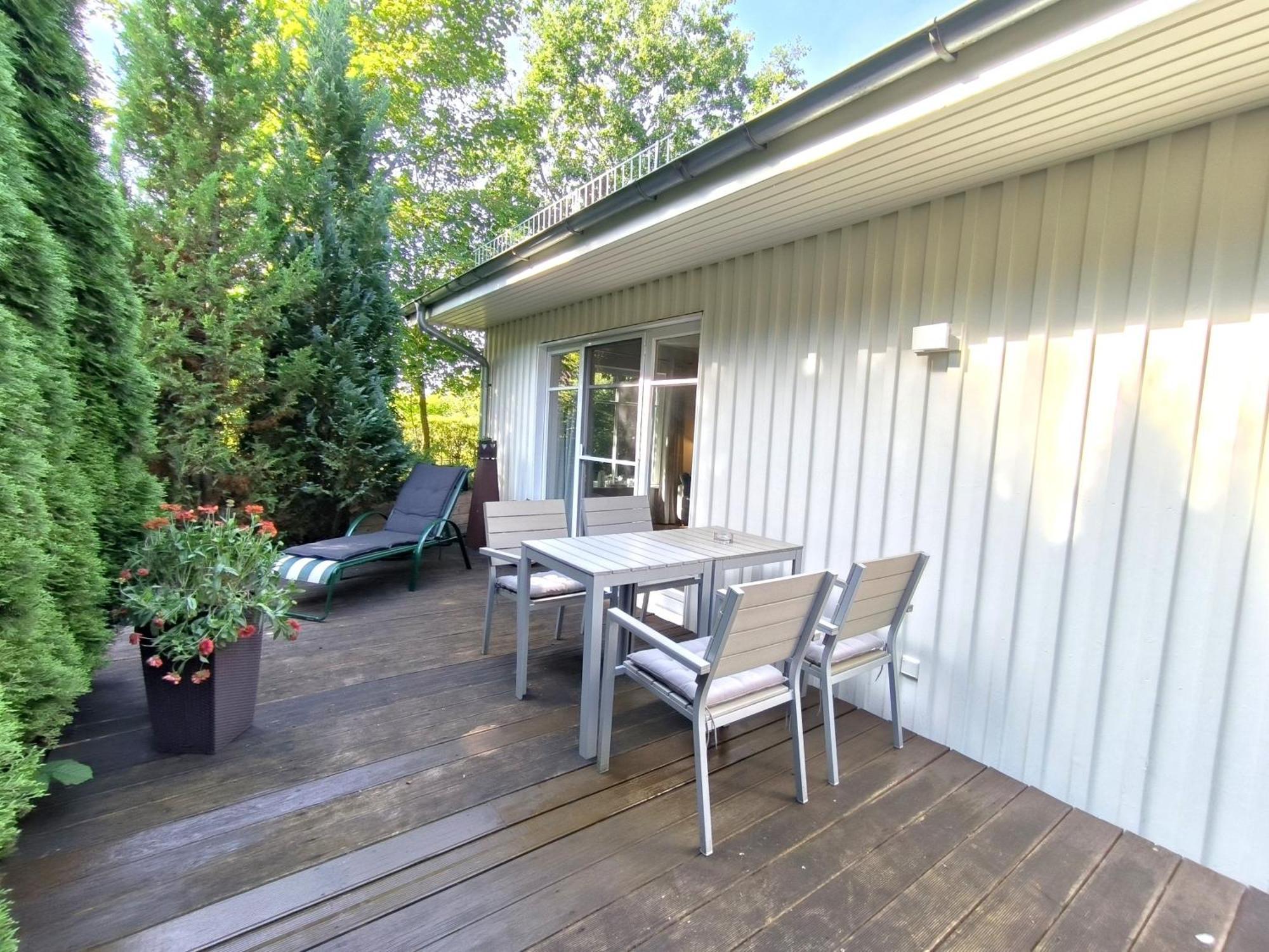 Ferienhaus Inger - Stilvolles Und Modernes Ferienhaus Mit Terrasse Und Gartennutzung Tarp Exteriér fotografie